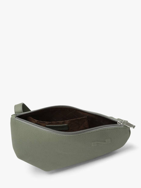 Sac Bandoulière Large City Perle Cuir Nathan baume Vert n city 1 vue secondaire 3