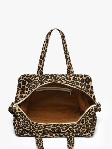 Le City Bag Sauval Forever Wild Coton Recyclé Rivedroite Marron forever wild SAUVAFOR vue secondaire 2