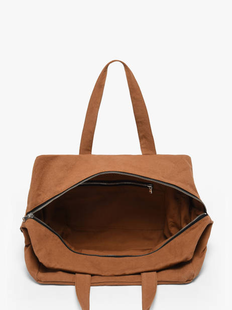 Le City Bag Sauval Coton Recyclé Rivedroite Marron timeless SAUVATIM vue secondaire 2