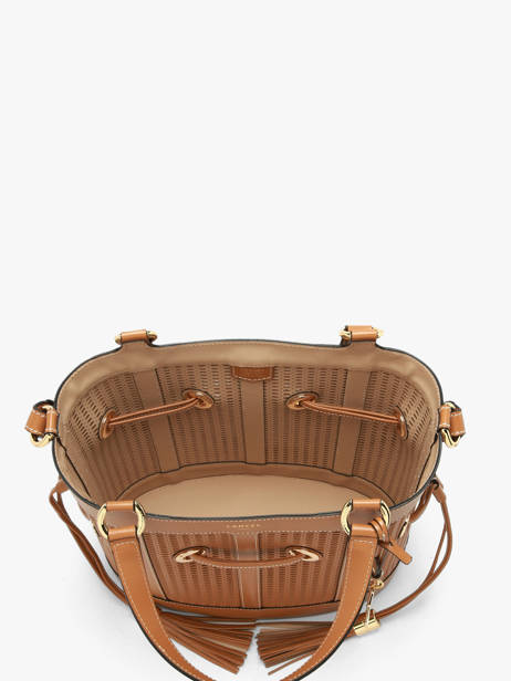 Sac Seau M Premier Flirt Cuir Ajouré Lancel Marron premier flirt A14010 vue secondaire 3