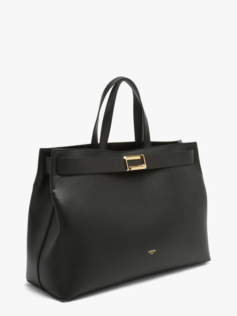 Sac Carryall L Angèle Cuir Lancel Noir angele A14018 vue secondaire 1
