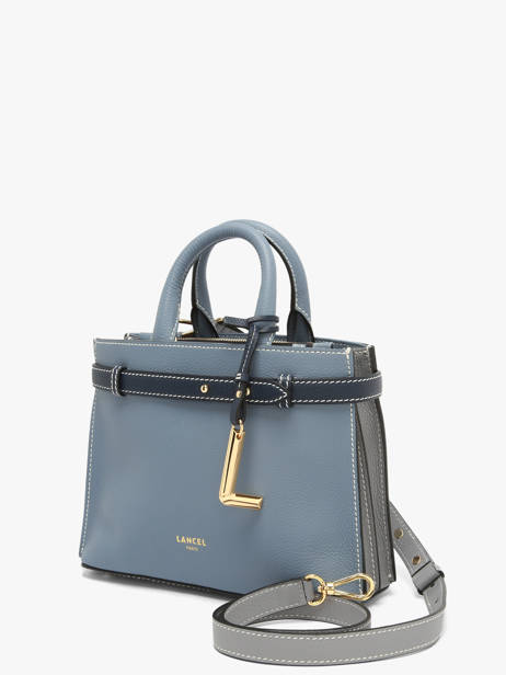 Sac Porté Main S Faubourg Cuir Lancel Bleu faubourg A13547 vue secondaire 2