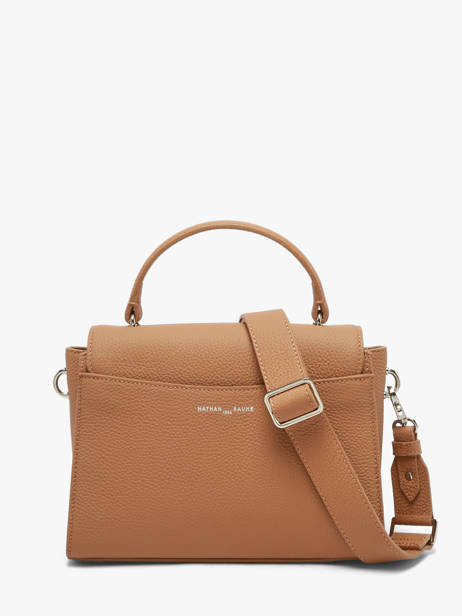 Sac Bandoulière Charlene Cuir Nathan baume Marron event 9 vue secondaire 4