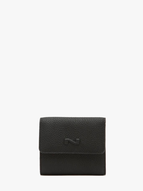 Portefeuille Cuir Nathan baume Noir original n 103N