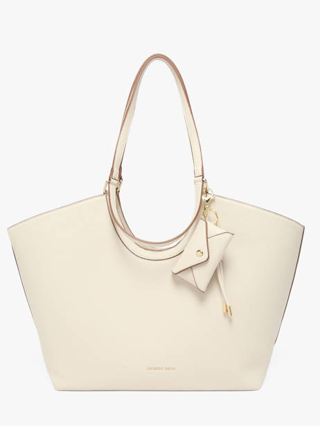 Tote Bag Estée With Bag Charm Laurent david White ld bags 73