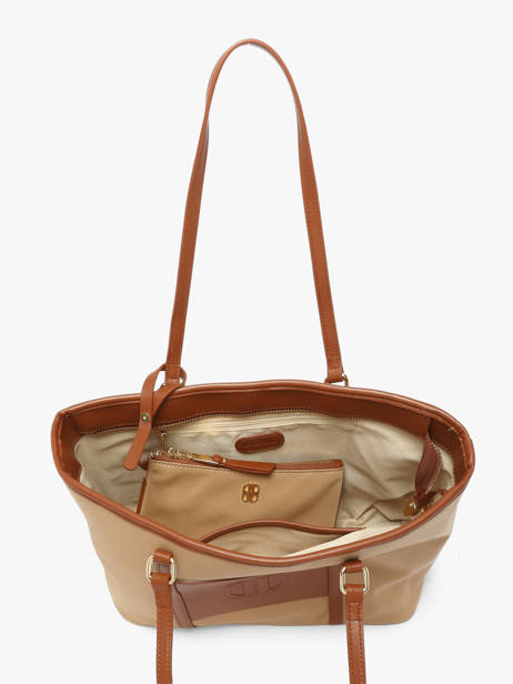 Small Nylon Fran Tote Bag Laurent david Beige ld bags 53 other view 3