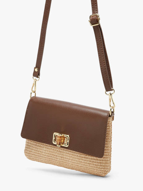 Shoulder Bag Capri Milano Brown capri CP25111 other view 2