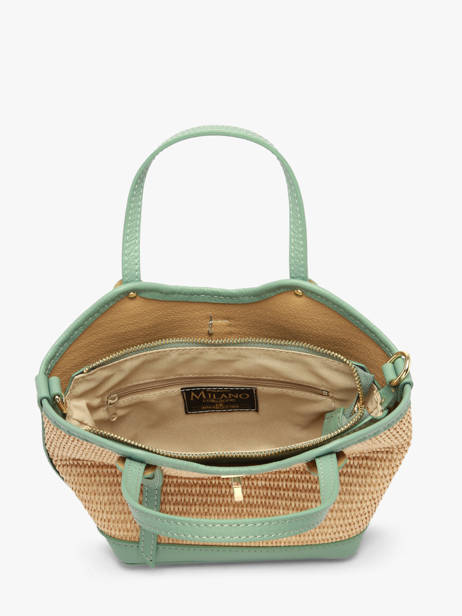 Satchel Capri Milano Green capri CP25114 other view 3