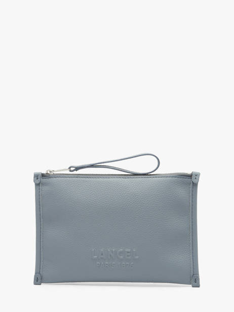 Leather Jour Pouch Lancel Blue jour A13174