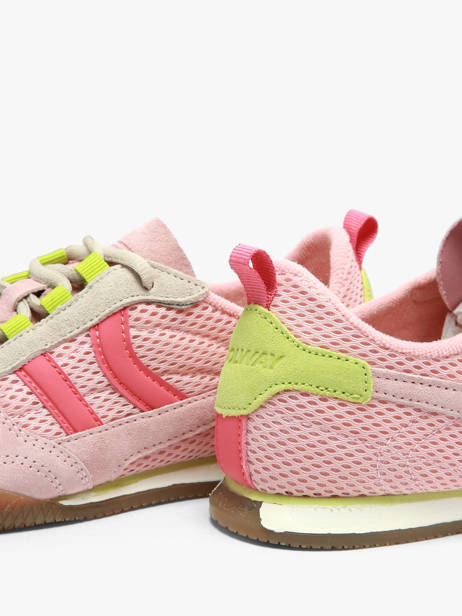 Sneakers In Leather Coolway Pink women 7613398 other view 2