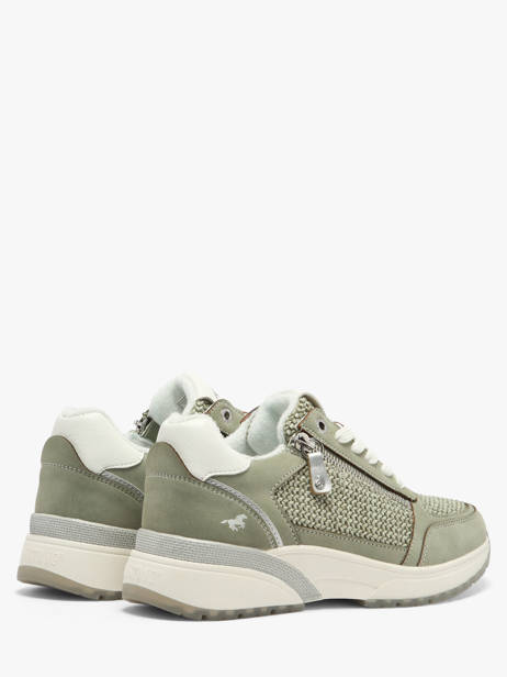 Sneakers Mustang Green women M0532011 other view 2