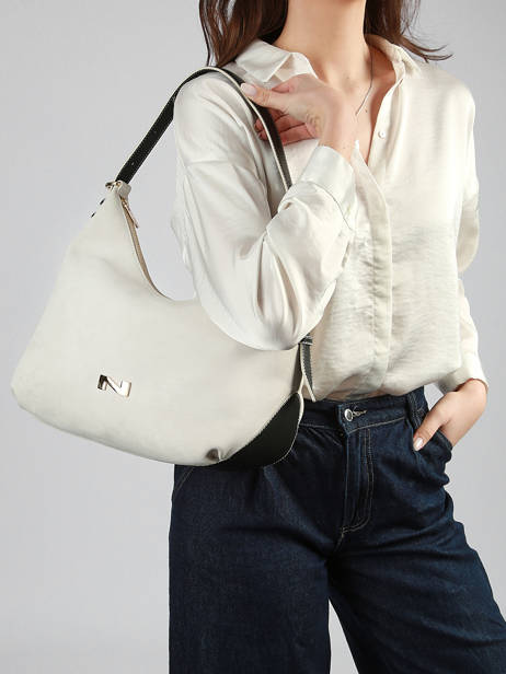 Suede Leather Carrie Shoulder Bag Nathan baume Beige vogue 1 other view 1