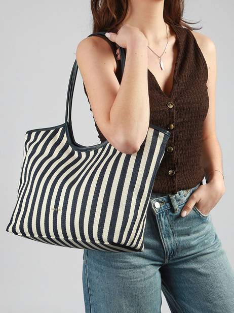 Shoulder Bag Rayure Nat et nin Blue rayure RY other view 1