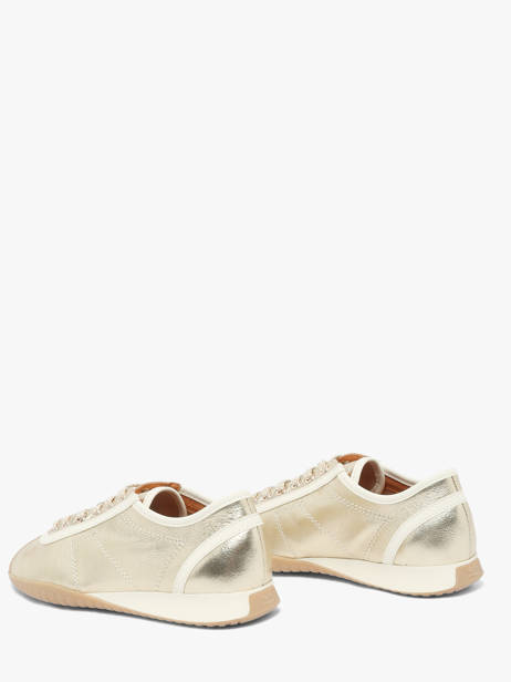 Sneakers In Leather Mam'zelle Gold women CSGLO37 other view 2