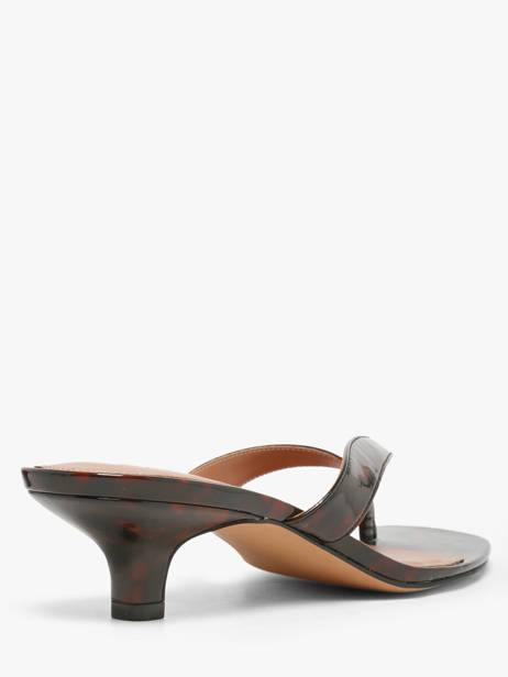 Heeled Flip Flops Steve madden Black women 11004731 other view 2