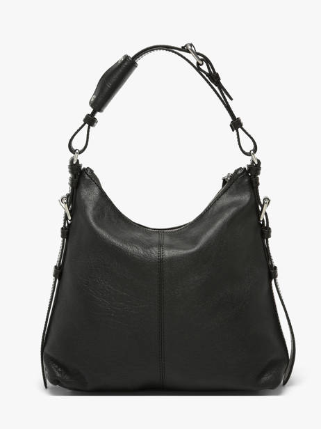 Shoulder Bag Vintage Leather Paul marius Black vintage ELLIOTHB other view 4