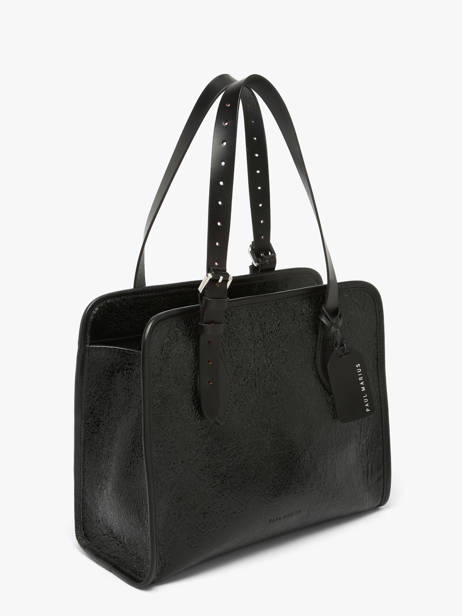 Shoulder Bag Eclipse Leather Paul marius Black eclipse CABASECL other view 1