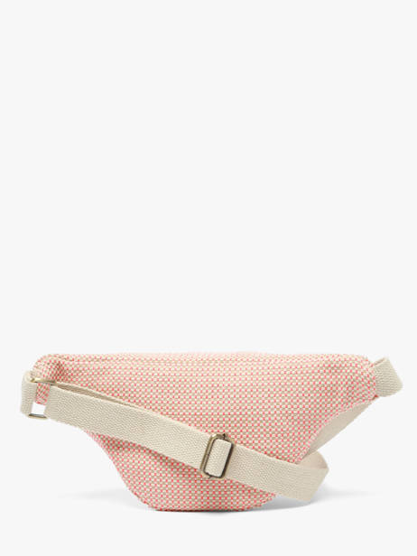Sac Banane Hindbag Rose tressage TS vue secondaire 4