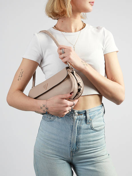 Shoulder Bag Danya Guess Beige danya BG991819 other view 1