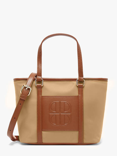 Nylon Fran Satchel Laurent david Beige ld bags 54