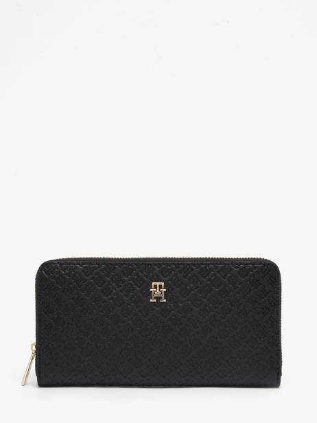 Wallet Tommy hilfiger Black th icon AW18482