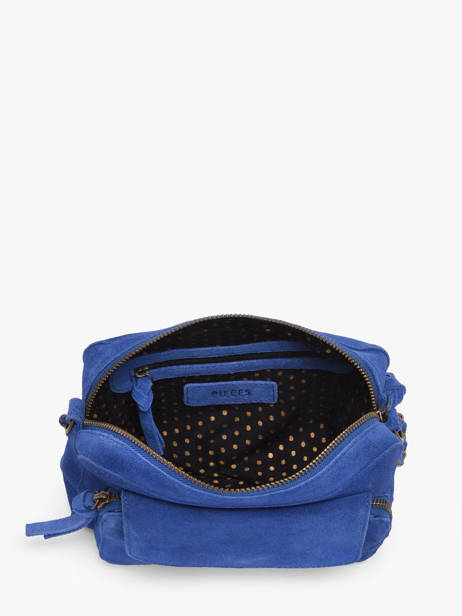 Sac Bandoulière Naina Cuir Pieces Bleu naina 17100639 vue secondaire 3