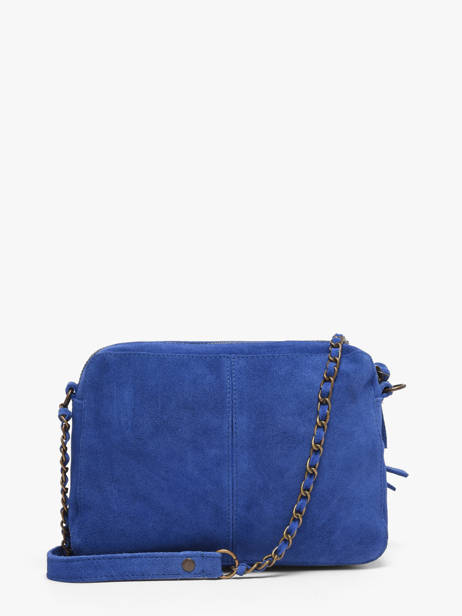 Sac Bandoulière Naina Cuir Pieces Bleu naina 17100639 vue secondaire 4