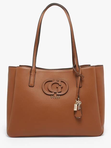 Shoulder Bag Isola Polyurethane Guess Brown isola BG990523