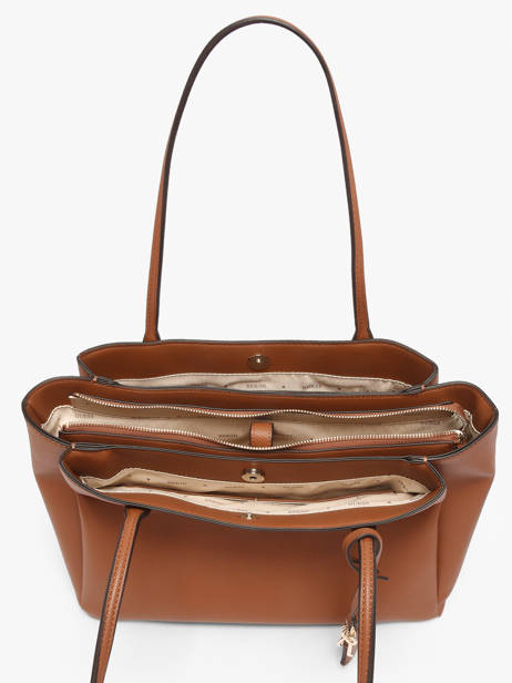 Shoulder Bag Isola Polyurethane Guess Brown isola BG990523 other view 2