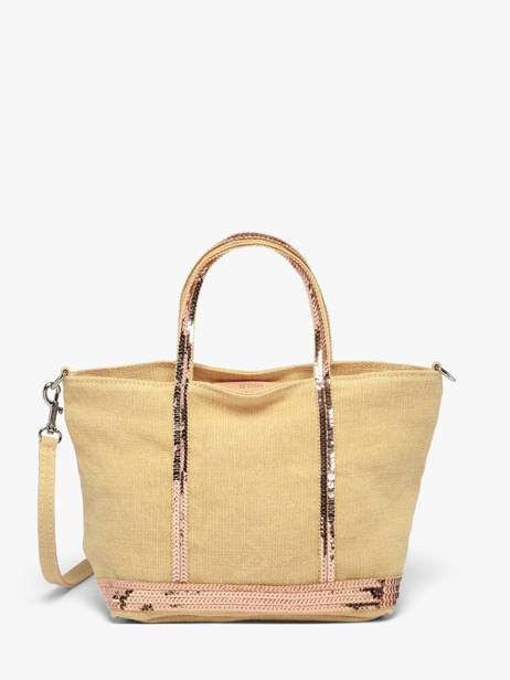 Crossbody Baby Cabas Linen Vanessa bruno Yellow cabas lin 31V40410