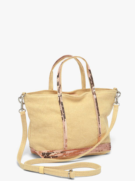 Crossbody Baby Cabas Linen Vanessa bruno Yellow cabas lin 31V40410 other view 2