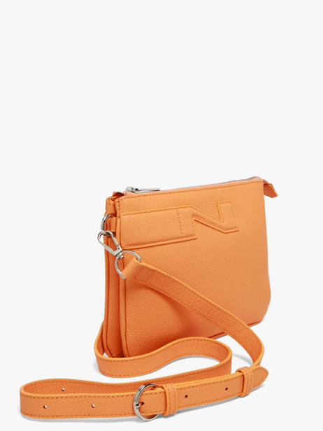 Leather Milano Crossbody Bag Nathan baume Orange n city 3 other view 2