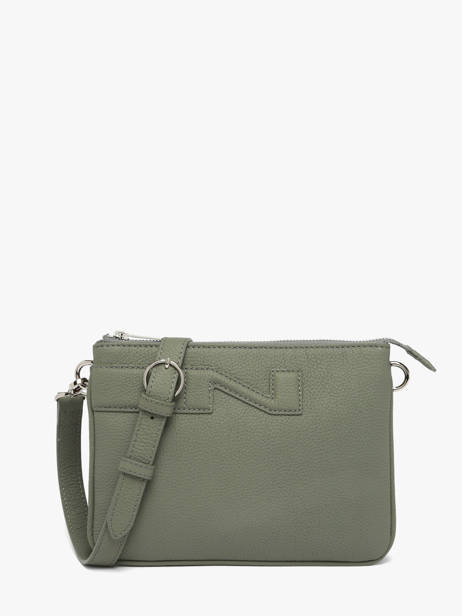 Leather Milano Crossbody Bag Nathan baume Green n city 3