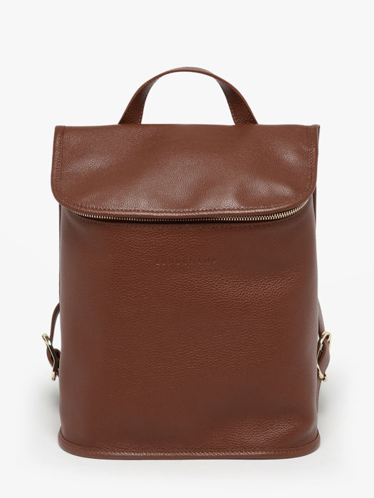 Longchamp Le foulonné Backpack Brown