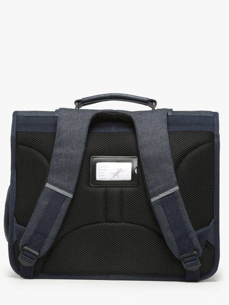 Satchel 3 Compartments Cameleon Blue vintage urban PBVBCA41 other view 4