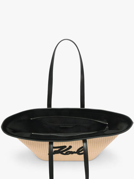 Shoulder Bag K Signature Polyurethane Karl lagerfeld Beige k signature B2W30088 other view 2