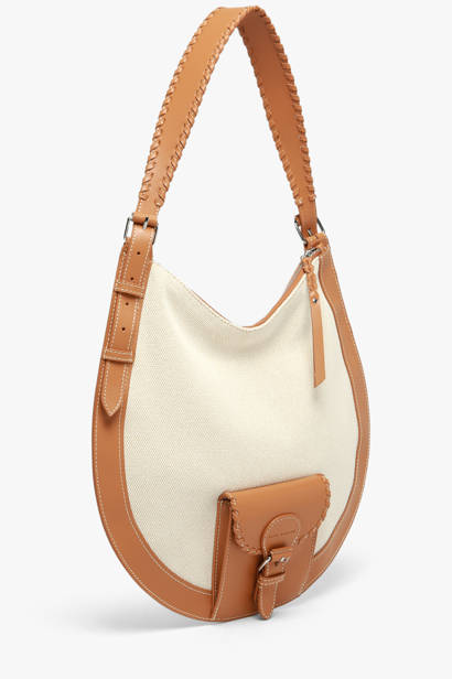 Shoulder Bag Hobo M Escapade Paul marius Beige escapade HOBOMESC other view 1