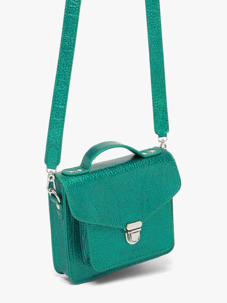 Leather Melle George Xs Star Crossbody Bag Paul marius Blue star GEORXSTA other view 1