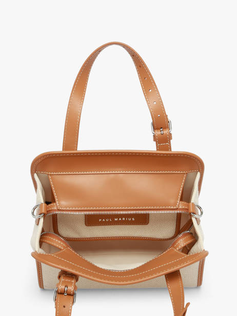 Small Satchel Escapade  Paul marius Beige escapade CABASESC other view 2