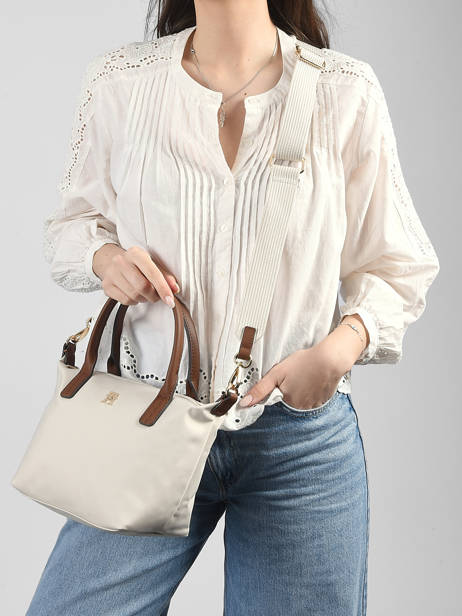 Crossbody Bag Popette Nylon Tommy hilfiger White popette AW17709 other view 1