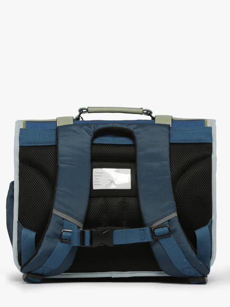 Satchel 2 Compartments Cameleon Blue vintage urban 27 other view 4