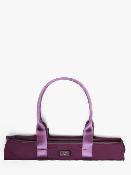 Medium Mistral Rollable Tote Bag Nylon And Leather Lancel Violet mistral A13995 other view 6