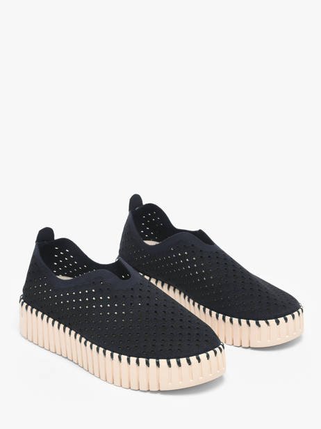 Moccasins Ilse jacobsen Black women TULI3373 other view 1