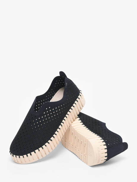 Moccasins Ilse jacobsen Black women TULI3373 other view 2