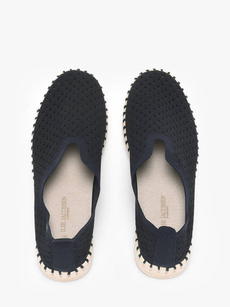 Moccasins Ilse jacobsen Black women TULI3373 other view 3