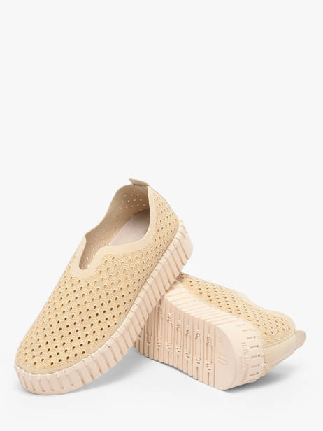 Moccasins Ilse jacobsen Beige women TULI3373 other view 2