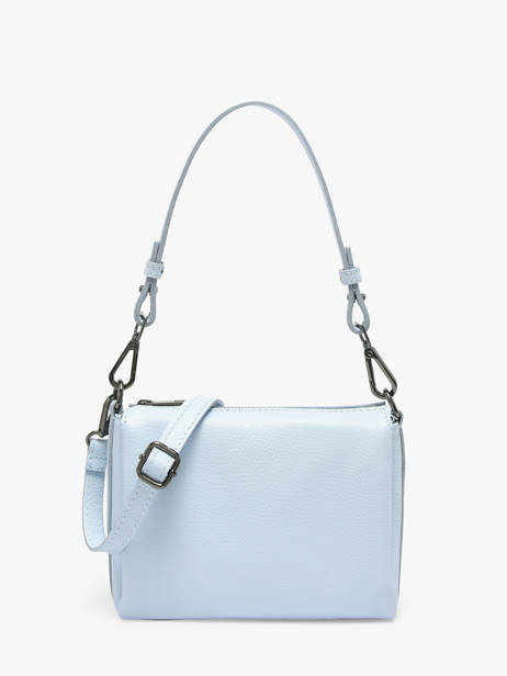 Sac Bandoulière Caviar Cuir Milano Bleu caviar CA25065