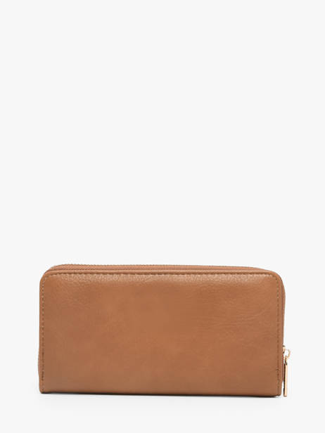 Wallet Lulu castagnette Brown zip CHRYS702 other view 2