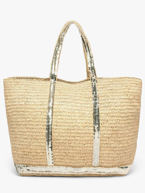 Sac Porté épaule Cabas Raphia Raphia Vanessa bruno Beige cabas raphia 64V40315 vue secondaire 5