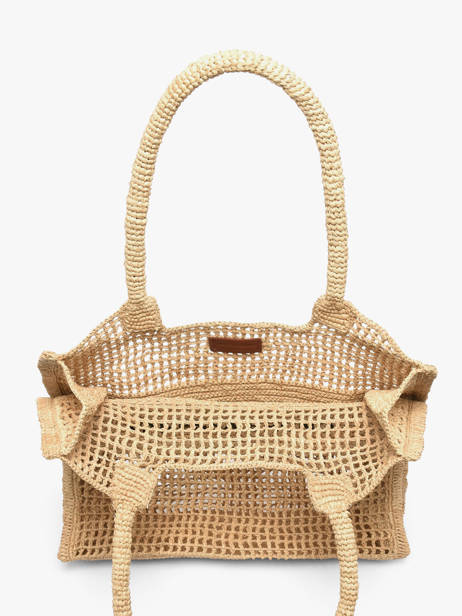 Shoulder Bag Cabas Raphia Raphia Vanessa bruno Beige cabas raphia 60V40892 other view 3